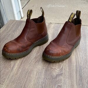 Dr. Martens Brown Leather Chelsea Boots